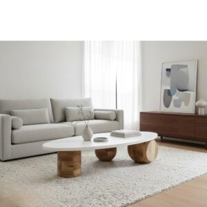 שולחן אלטון עץ טבעי